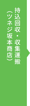 持込回収・収集運搬（ツネジ坂本商店）
